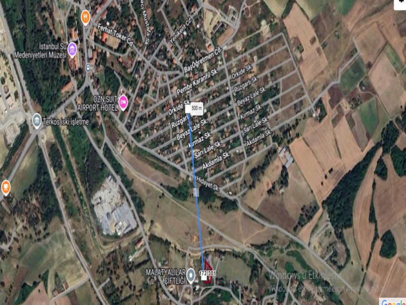 Arnavutköy Tayakadın Satılık Arsa , 234 m2 Çaplı Yolu Var