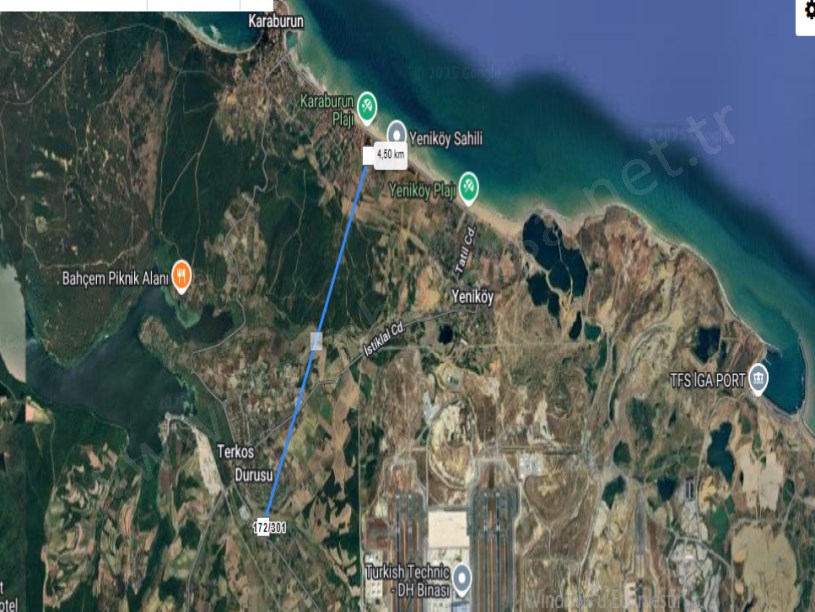 Arnavutköy Tayakadın Satılık Arsa , 234 m2 Çaplı Yolu Var