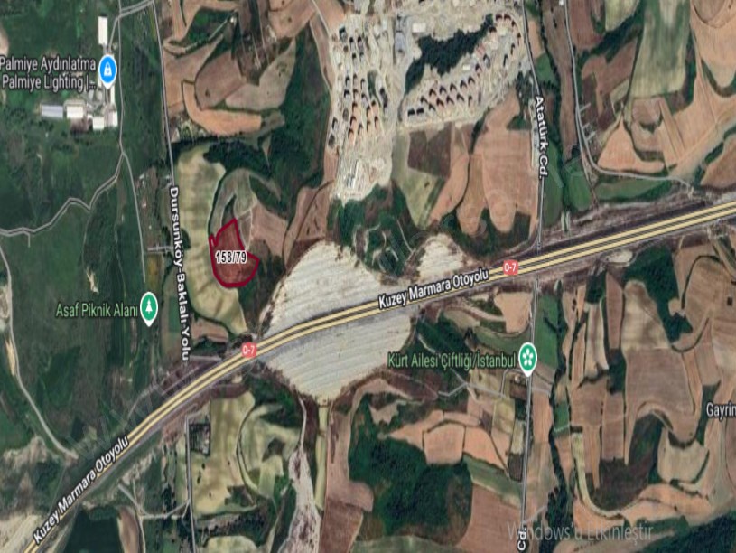 Arnavutköy Boyalıkta Satılık Arsa , 200 m2 Yolu Var Caddeye Yakın