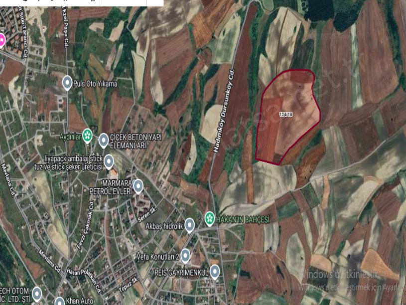 Arnavutköy Dursunköyde Satılık Arsa , 3,500 m2  Hisseli