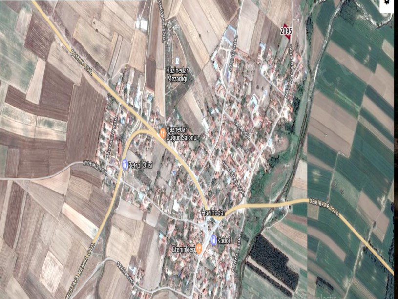 Kırklareli Babaeski Hazinedar Köyünde Satılık Arsa , 700 M2 Köy İçinde Müstakil Yola Cephe