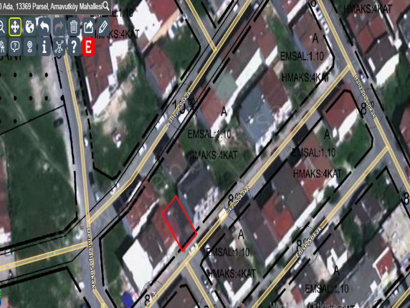 Arnavutköy Anadolu Mh Satılık Arsa  , 119 m2 Müstakil İmarlı 