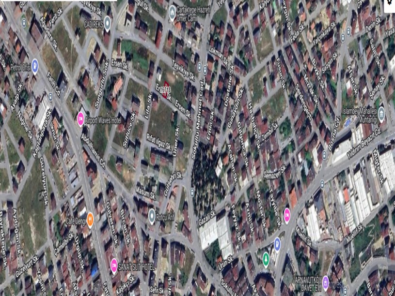 Arnavutköy NeneHatun Mah. Satılık Arsa  , 230 M2 3 Kat İmarlı  Merkezde  Müstakil 