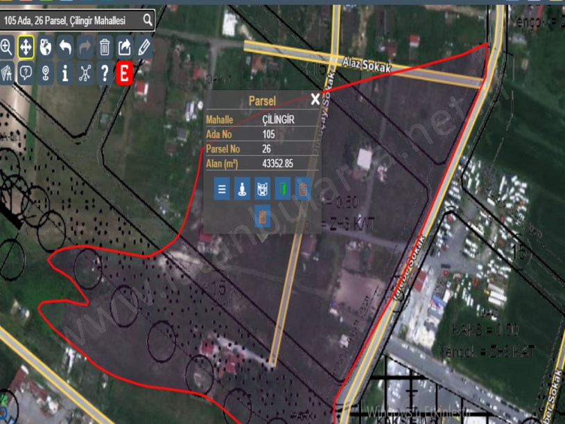 Arnavutköy Çilingirde Satılık Arsa , 211 M2 Yolu Var Evlerin Yakını İmarlı 