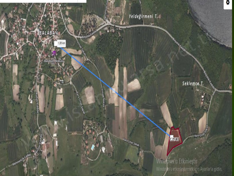 Arnavutköy Balabanda Satılık Arsa , 573 m2 Yolu var Evlerin Yakını 
