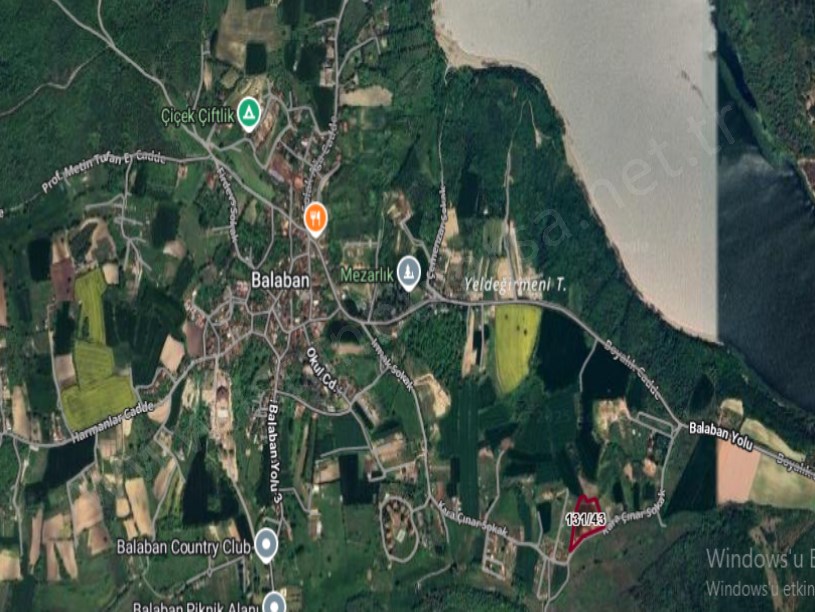 Arnavutköy Balabanda Satılık Arsa , 573 m2 Yolu var Evlerin Yakını 