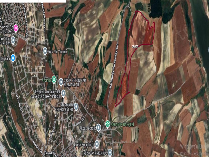 Arnavutköy Dursunköyde Satılık Arsa , 465 m2 Hisseli Yolu var 