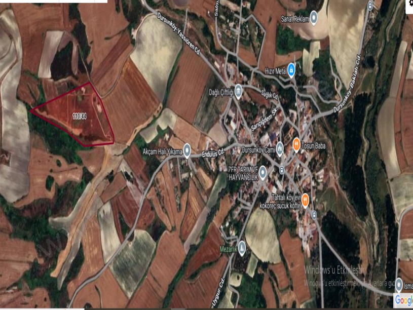 Arnavutköy Dursunköyde Satılık Arsa , 400 M2 Yolu Var Evlerin Yakını