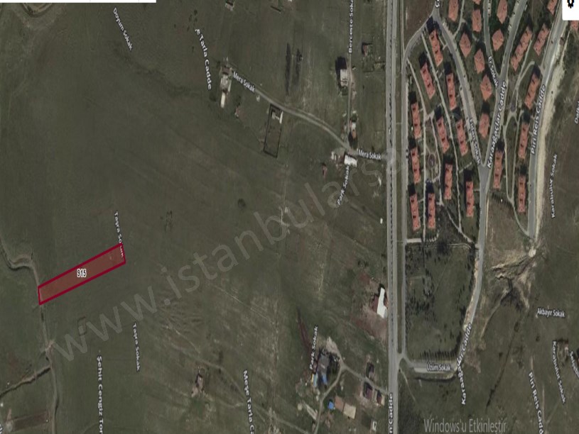 Arnavutköy Taşolukta Satılık Arsa , 415 M2 Yolu Var Evlerin Yakını Hisseli