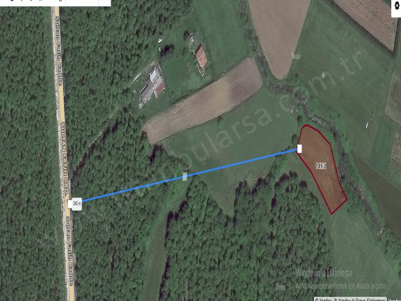 Çatalca Belgratta Satılık Arsa , 373 M2 Yolu Var Evlerin Yakını 