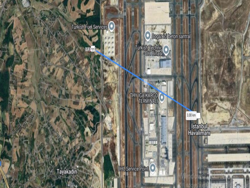 Arnavutköy Tayakadın Satılık Arsa , 185 M2  Yolu Var Evlerin Yakını Hisseli