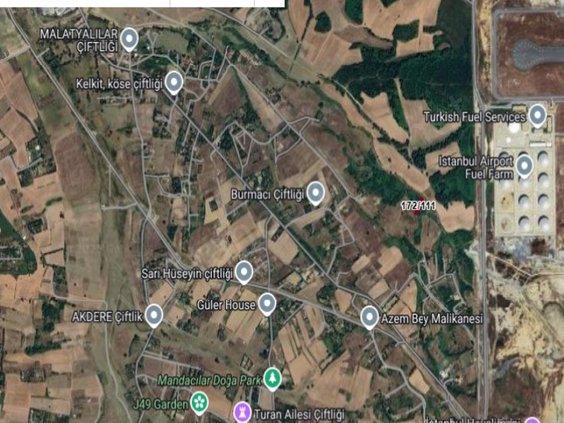 Arnavutköy Tayakadın Satılık Arsa , 185 M2  Yolu Var Evlerin Yakını Hisseli