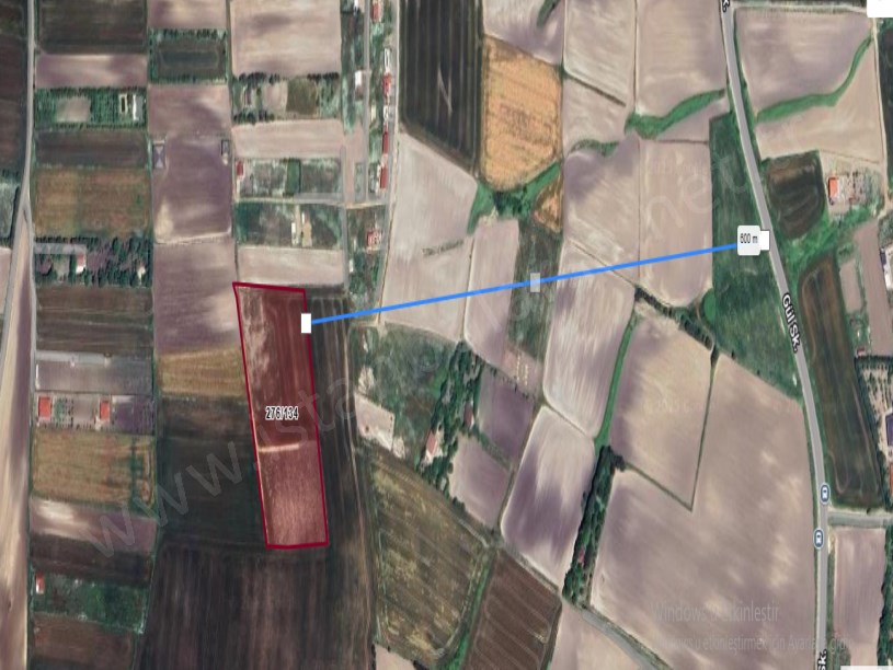 Çatalca Kestanelikte Satılık Arsa  , 5,439 m2  Etrafı Çevrili Yolu Var 