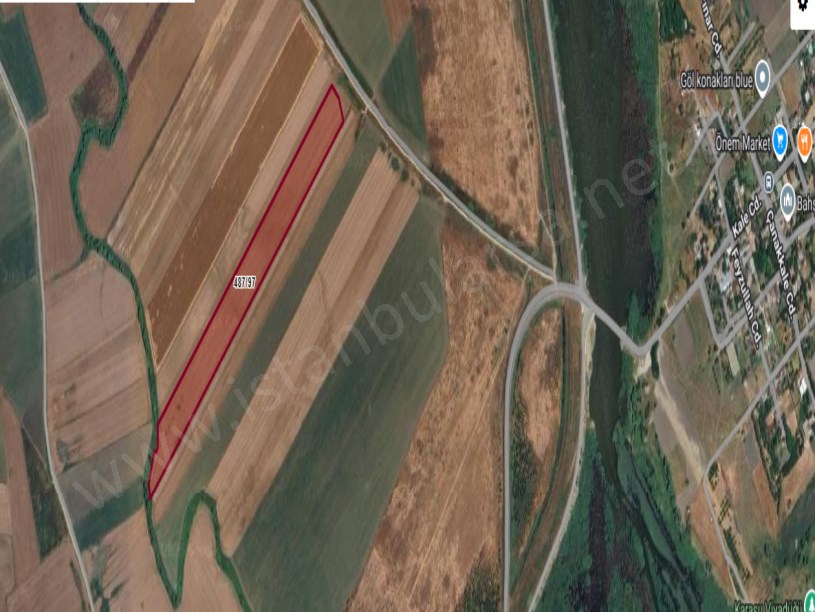 Çatalca Ferhatpaşada Satılık Arsa , 314 M2 Yolu Var Hisseli 