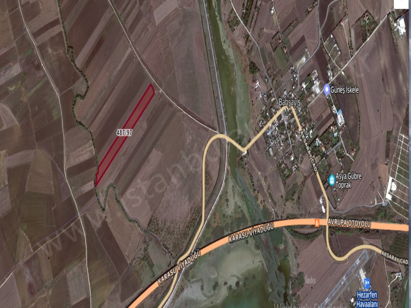 Çatalca Ferhatpaşada Satılık Arsa , 314 M2 Yolu Var Hisseli 