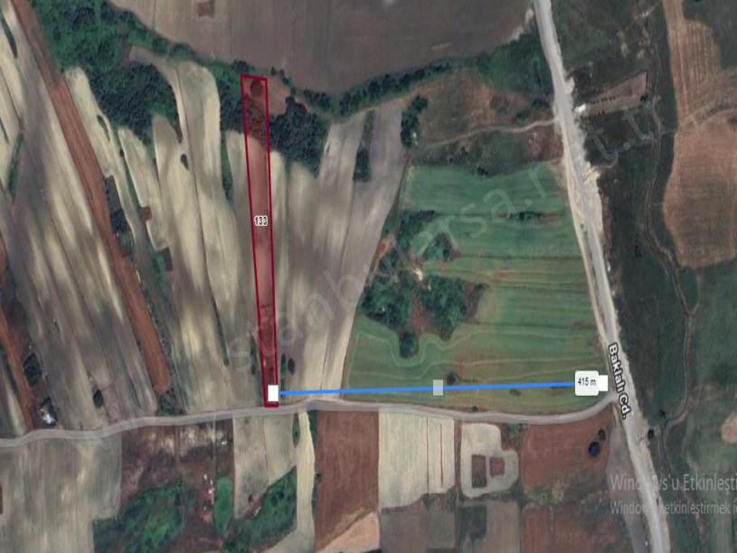 Arnavutköy Haraççıda Satılık Arsa , 373 m2 Hisseli Çaplı Yolu Var 
