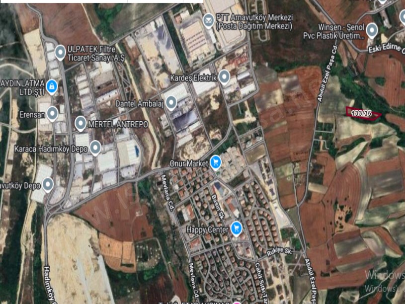 Arnavutköy Dursunköyde Satılık Arsa , 213 m2 Hisseli İmarlı 