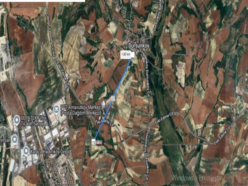 Arnavutköy Dursunköyde Satılık Arsa , 213 m2 Hisseli İmarlı 