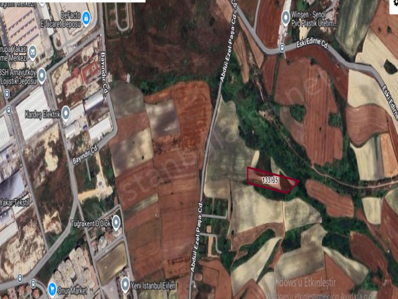 Arnavutköy Dursunköyde Satılık Arsa , 213 m2 Hisseli İmarlı 