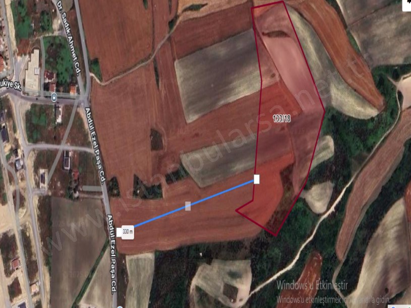 Arnavutköy Dursunköyde Satılık Arsa , 349 M2 Hisseli İmarlı  
