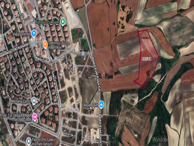 Arnavutköy Dursunköyde Satılık Arsa , 349 M2 Hisseli İmarlı  
