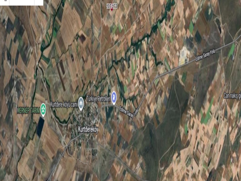 Tekirdağ Saray Kurtderede Satılık Tarla , 4,220 m2 Yola Cephe Müstakil 