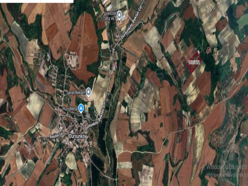 Arnavutköy Dursunköyde Satılık Arsa , 202 m2 Hisseli Çaplı Yolu Var
