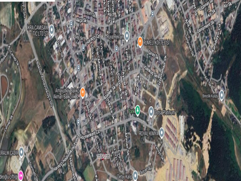 Arnavutköy Haraççıda Satılık Arsa , 438 M2 Müstakil İmarlı  Çift Dairelik