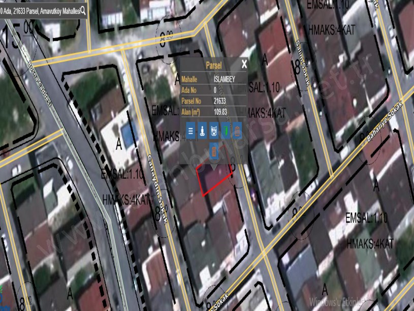 Arnavutköy İslambeyde Satılık Arsa , 113 m2 Müstakil Merkezde  4 Kat İmarlı 
