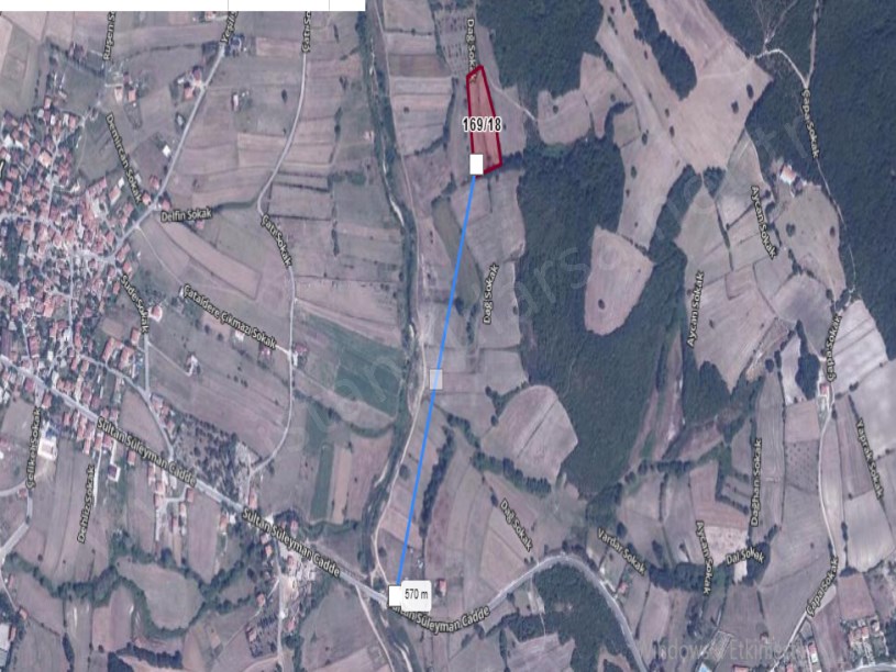 Çatalca Çiftlikköyde Satılık Arsa , 265 m2 Yolu Var Evlerin Yakını