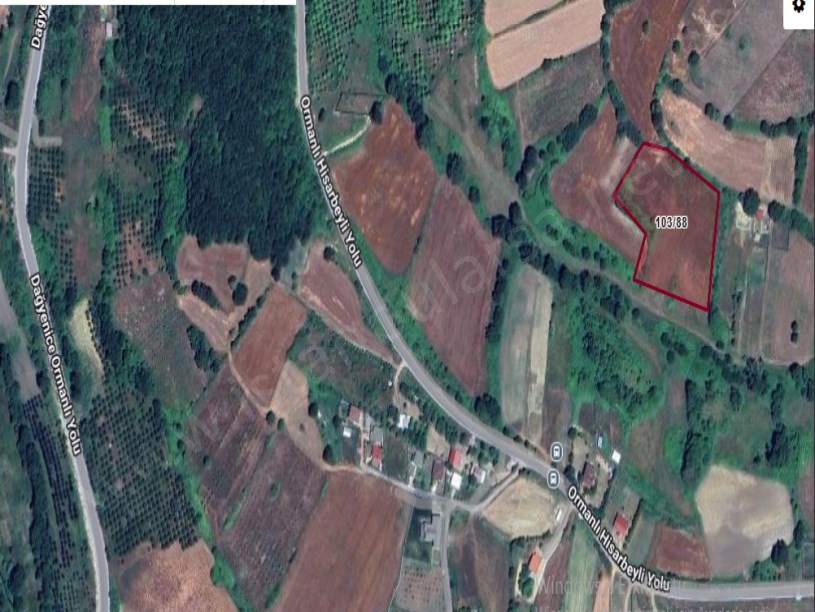 Çatalca Hisarbeylide Satılık Arsa , 425 M2 Muvafakatnameli  Evlerin yakını 