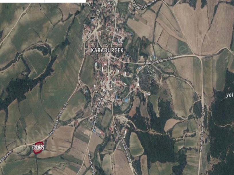 Edirne Uzunköprü Karabürcek Köyü Satılık Tarla  , 2,125 m2 Yola Cephe Müstakil 