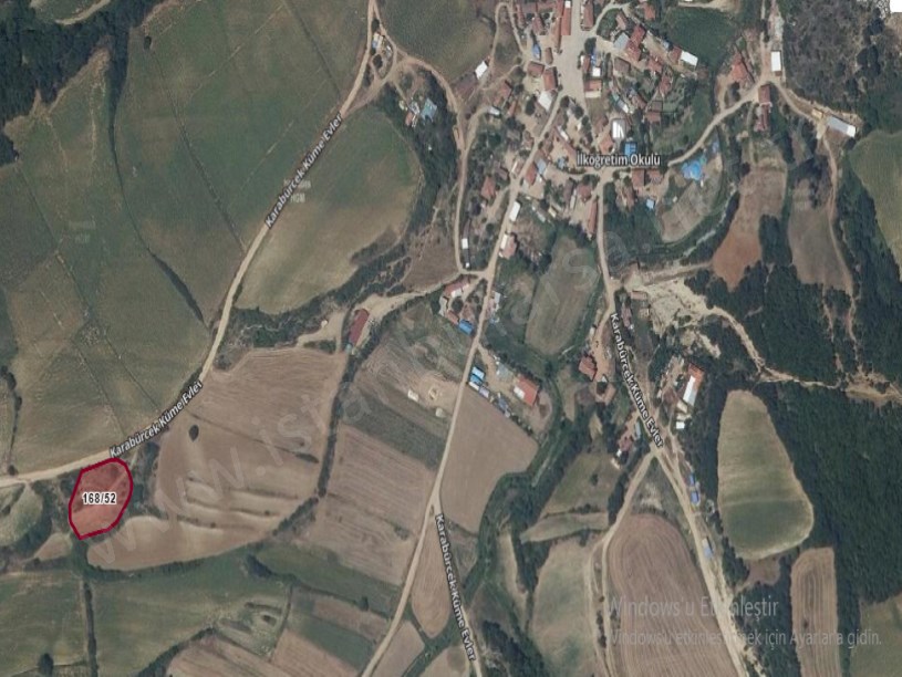 Edirne Uzunköprü Karabürcek Köyü Satılık Tarla  , 2,125 m2 Yola Cephe Müstakil 