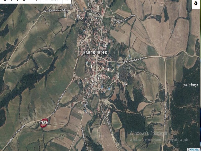 Edirne Uzunköprü Karabürcek Köyü Satılık Tarla  , 2,125 m2 Yola Cephe Müstakil 