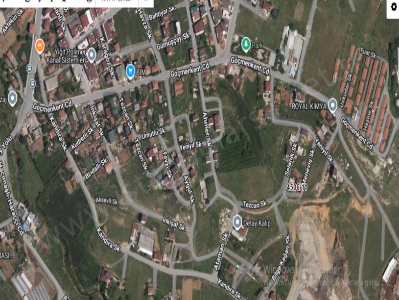 Arnavutköy Haraççıda Satılık Arsa , 136 M2 Müstakil Merkezde  