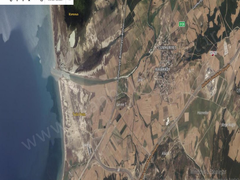 Çanakkale Gelibolu Kavakköy  Köyü Satılık  Tarla  , 2,681 m2 Müstakil Deniz Manzaralı