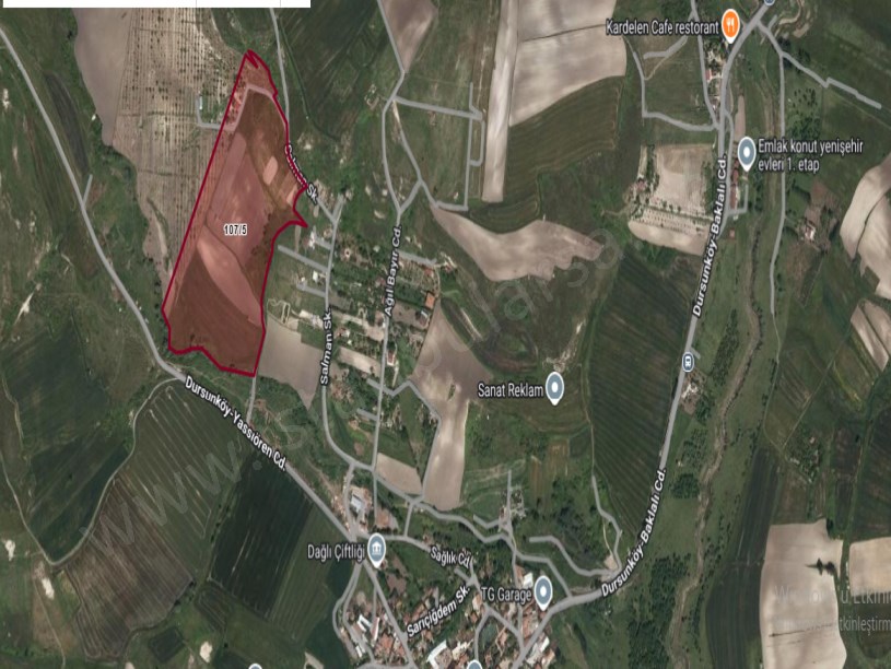 Arnavutköy Dursunköyde Satılık Arsa , 1,947 M2 Hisseli 