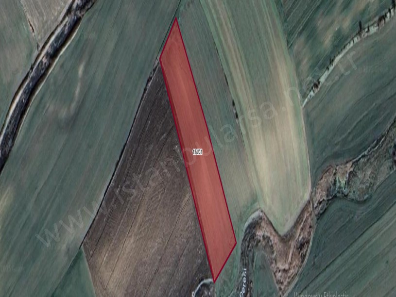 Kırklareli Lüleburgaz Evrensekiz Köyünde Satılık Arsa , 1,023 m2 Hisseli Yolu Var 