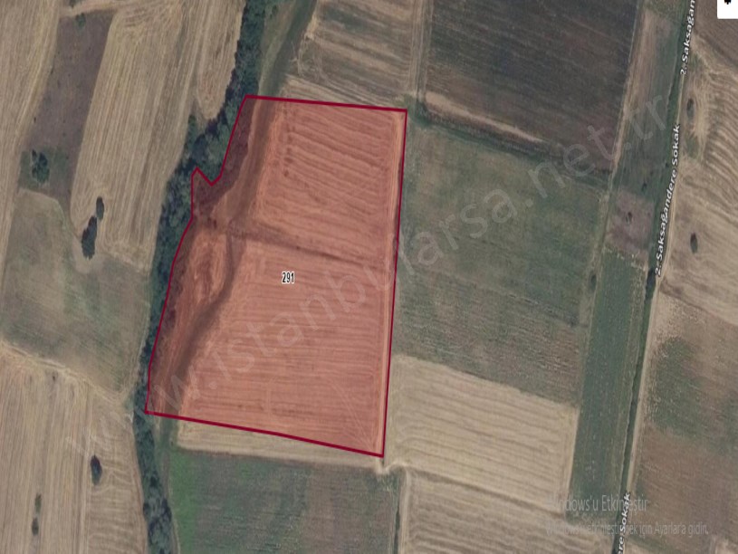 Kırklareli Merkez İnece Köyü Satılık Arsa , 712 M2 Yolu Var Hisseli