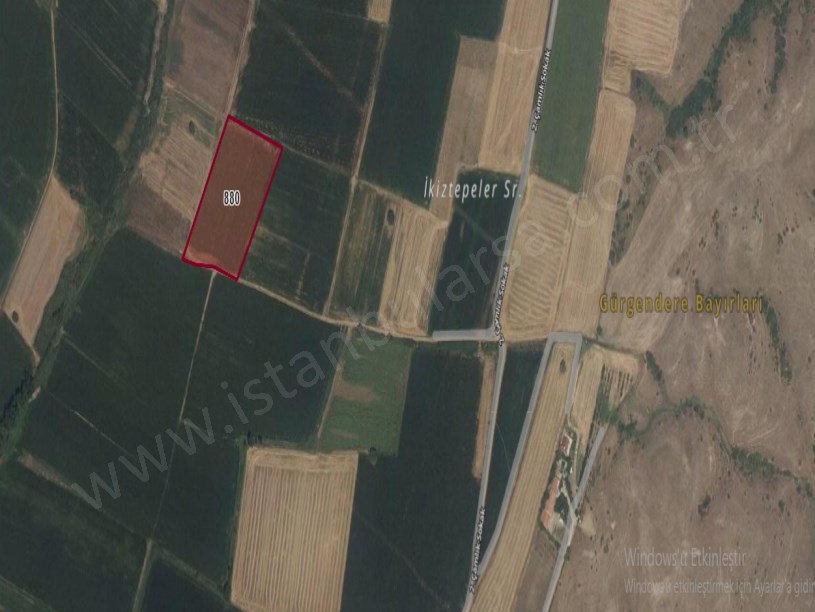 Kırklareli Merkez İnece Köyü Satılık Arsa , 231 m2 Hisseli Yolu Var 