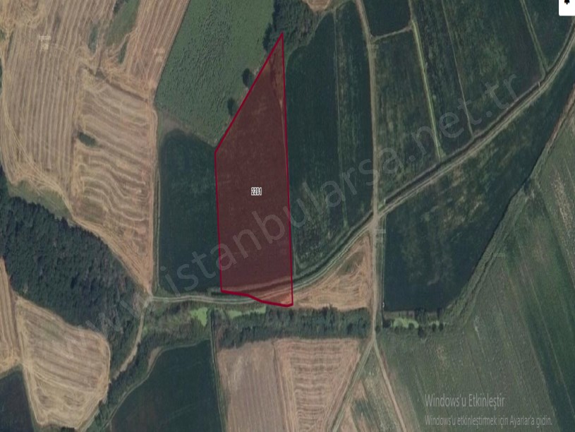 Edirne Uzunköprü Bayramlı Köyünde Satılık Arsa , 327 m2 Hisseli