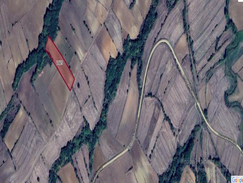 Edirne Uzunköprü Kırkkavak Köyünde Satılık Arsa , 1,220 M2 Çaplı Hisseli 