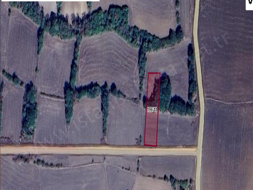 Edirne Uzunköprü Hamidiye Köyünde Satılık Tarla , 1,527 m2 Müstakil Yolu Var