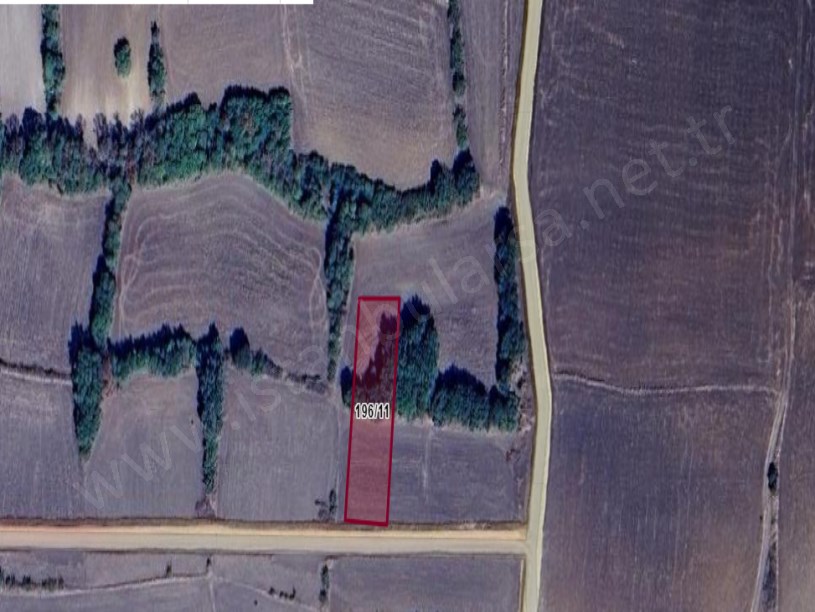 Edirne Uzunköprü Hamidiye Köyünde Satılık Tarla , 1,527 m2 Müstakil Yolu Var