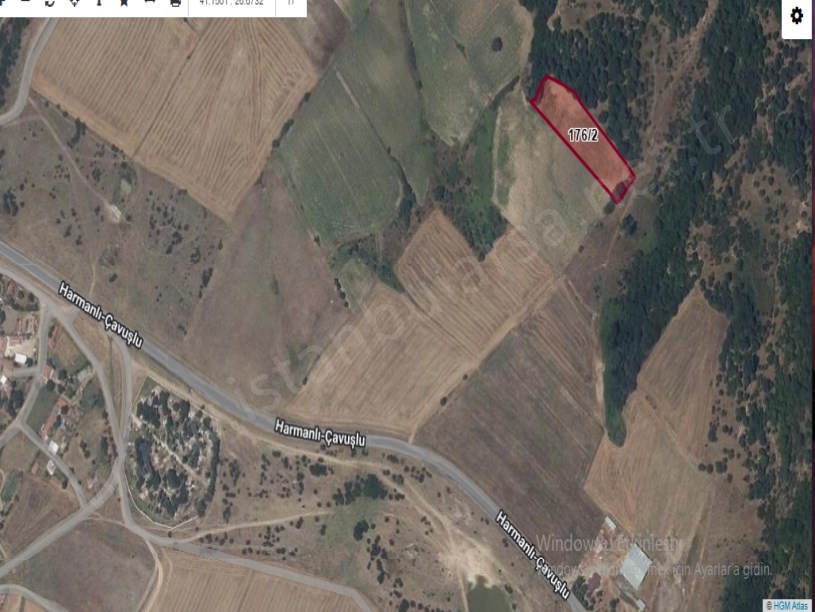 Edirne Uzunköprü Hamidiye Köyünde Satılık Tarla , 2,540 m2 Müstakil