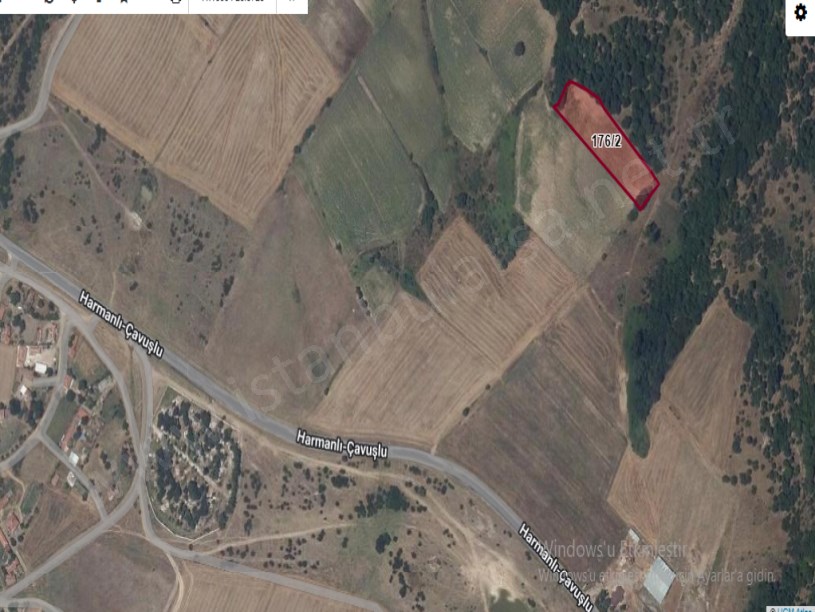 Edirne Uzunköprü Hamidiye Köyünde Satılık Tarla , 4,037 M2 Yolu Var Müstakil 