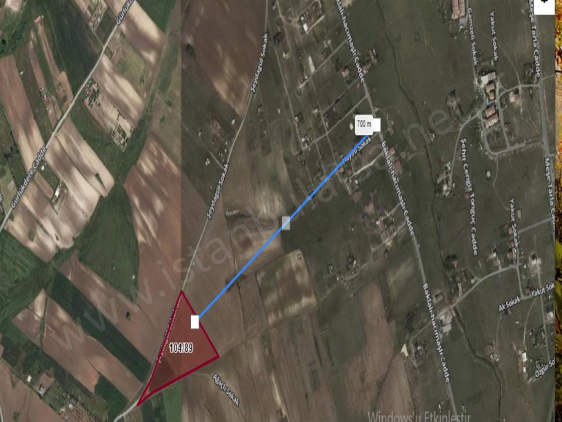 Arnavutköy Çilingirde Satılık Arsa , 250 M2 Hisseli Çaplı 