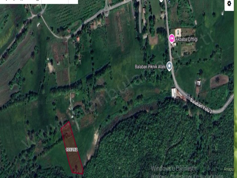 Arnavutköy Balabanda Satılık Arsa , 118 M2 Hisseli Yolu Var