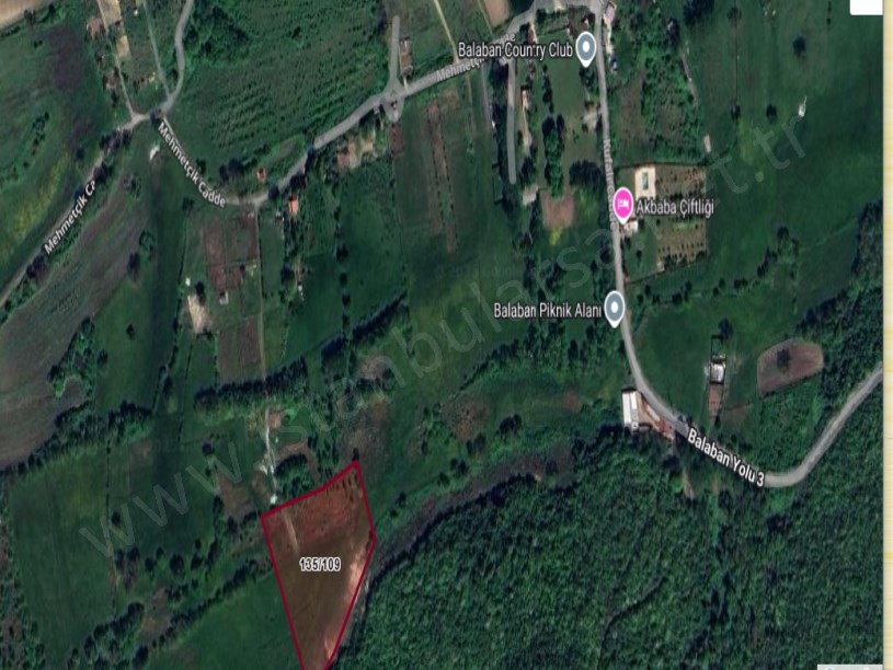 Arnavutköy Balabanda Satılık Arsa , 215 M2  Hisseli Yolu Var Çevrili 