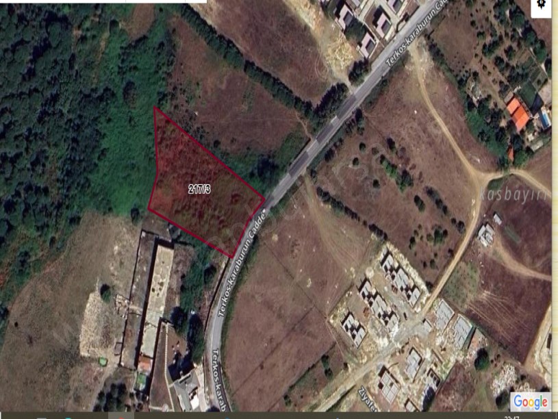 Arnavutköy Durusu Mah  Satılık Arsa ,  4,034 M2  Cadde Cephe Müstakil